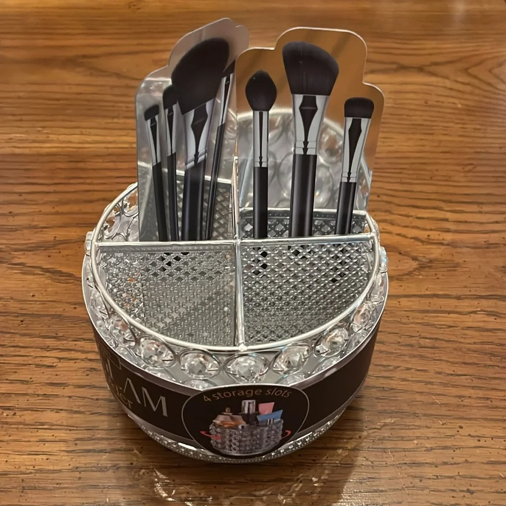 Glitz & Glam cosmetic‎ holder, new